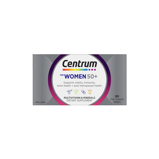 Centrum Women 50+ Multivitamin 90 Tablets