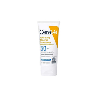 CeraVe Hydrating Mineral Sunscreen SPF 50 For Face