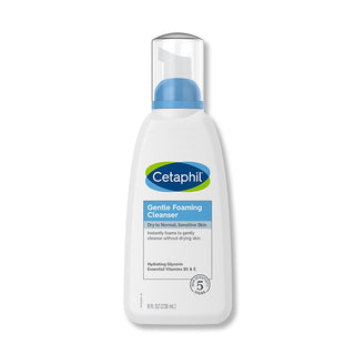 Cetaphil Gentle Foaming Cleanser For Dry to Normal,Sensitive Skin 236ml