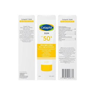 Cetaphil Ultra Light Sunscreen Lotion SPF 50+ 100ml