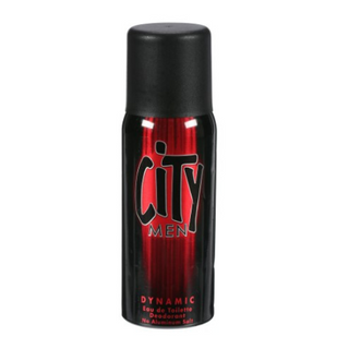 City Men Dynamic Eau De Toilette Deodorant 150ml