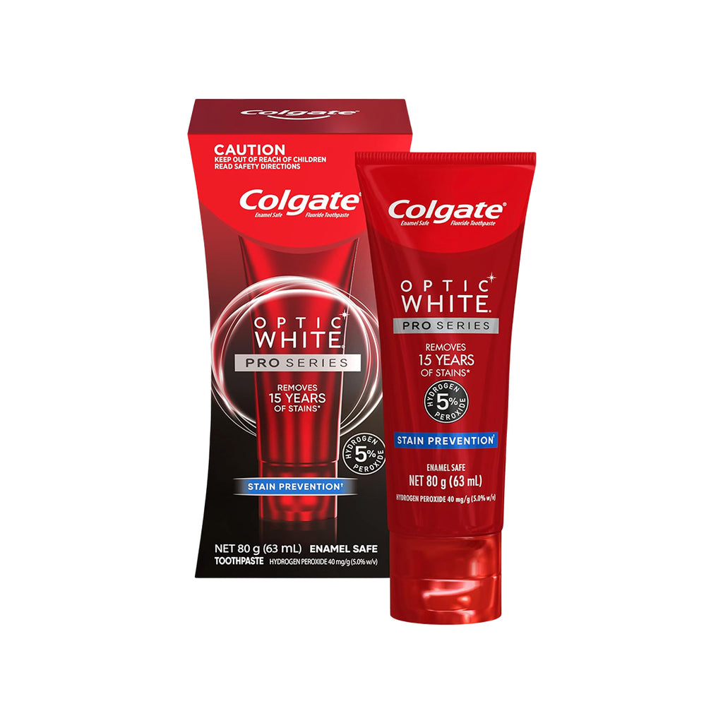 Colgate Optic White Pro Series 5% Stain Prevention Teeth Whitening Too ...