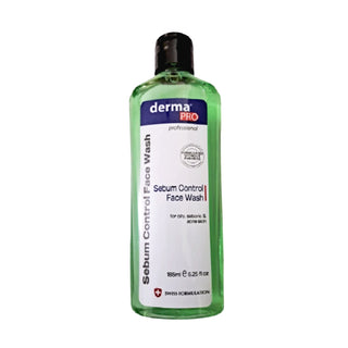 Derma Pro Sebum Control Face Wash For Oily Seboric & Acne Skin 185ml