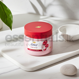 Dove Crushed Cherries & Chia Milk Body Scrub 425g