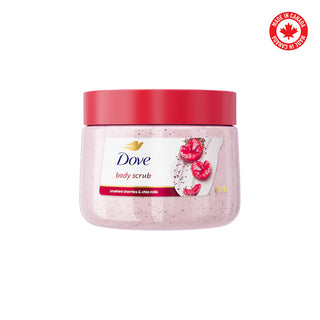 Dove Crushed Cherries & Chia Milk Body Scrub 425g