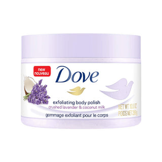 Dove Crushed Lavender & Coconut Milk Body Polish 298g