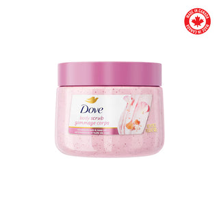 Dove Himalayan Salt & Rose Oil Body Scrub 425g