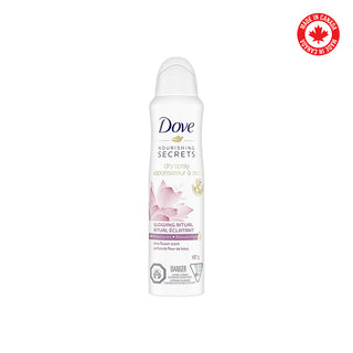 Dove Nourishin Secrets Lotus Flower Dry Sparay Antiperspirant 107g