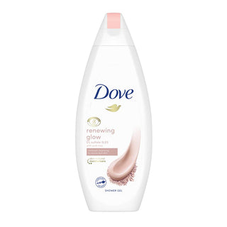 Dove Renewing Glow 0% Sulfate Pink Clay Body Wash 250ml