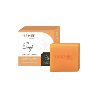 Dr.Rashel Kojic Acid And Papaya Soap For Skin Soft And Glowing 100g