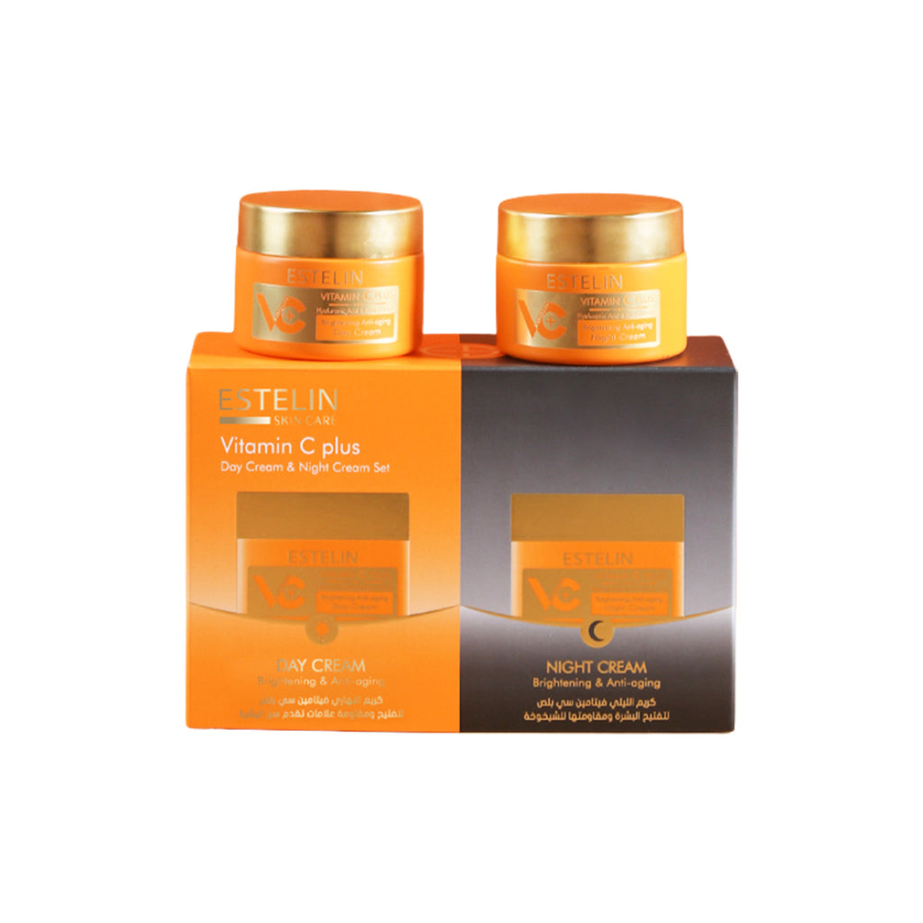 Estelin Vitamin C plus Day Cream & Night Cream Set – Essentials.lk