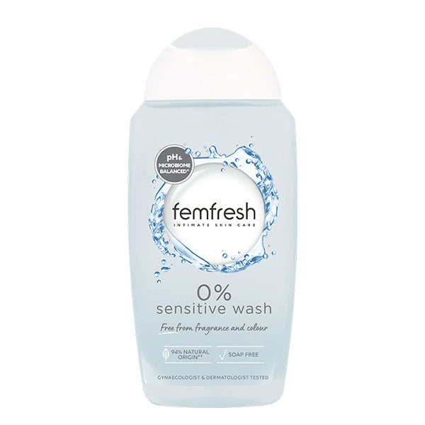 Buy FemFresh 0% Sensitive Wash 250ml In Sri Lanka – Essentials.lk