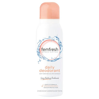 Femfresh Daily Deodorant Long Lasting Freshness Intimate Deodorant Spray 125ml