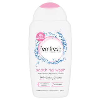 Femfresh Soothing Wash With Cranberry & Probiotics Extracts 250ml