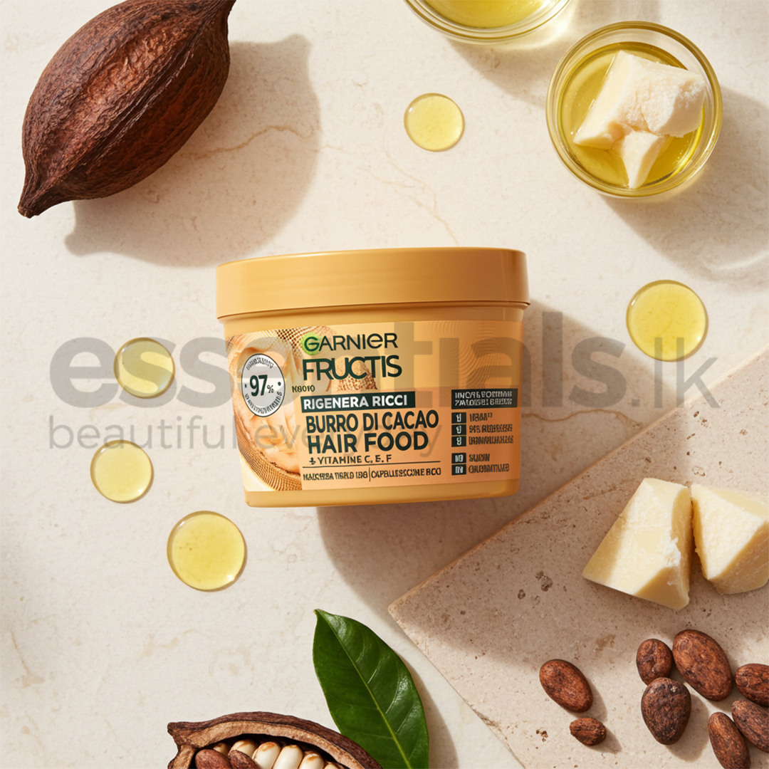 Garnier Fructis Hair Food 3 In 1 Smoothing Mask Cocoa Butter 390ml garnier-fructis-hair-food-3-in-1-smoothing-mask-cocoa-butter-390ml