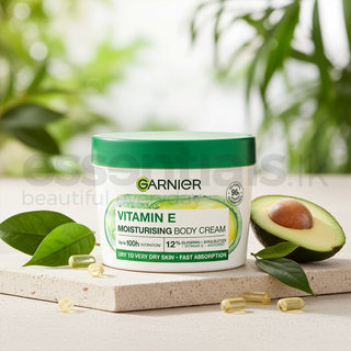 Garnier Vitamin E Moisturising Body Cream 380ml