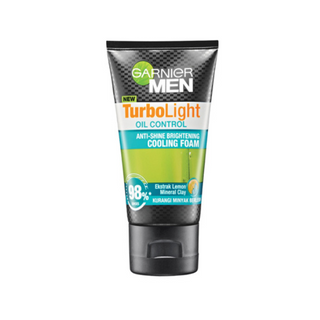 Garnier Men TurboLight oil control cooling foam 100ml