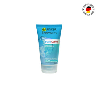 Garnier Pure Active Daily Pore Scrub Wash For Oily Skin 150ml
