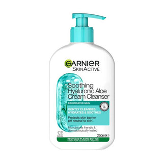 Garnier Skin Active Soothing Hyaluronic Aloe Cream Cleanser 250ml