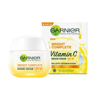 Garnier Skin Natural New Bright Complete Vitamin C Serum Cream SPF 36 50ml
