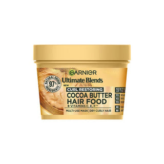 Garnier Ultimate Blends Curl Restoring Hair Food Cocoa Butter & Jojoba Oil 390ml