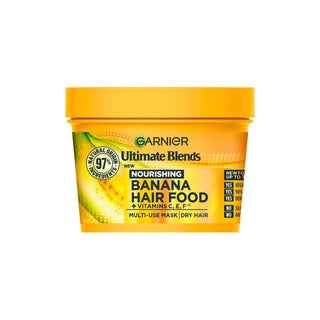 Garnier Ultimate Blends Hair Food Banana 3-in-1 Dry Hair Mask Treatment 390ml