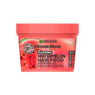 Garnier Ultimate Blends Hair Food Watermelon 3-in-1 Fine Hair Mask Treatment 390ml