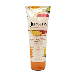 Jergens Energizing Sweet Citrus Essential Oil Body Butter 207ml