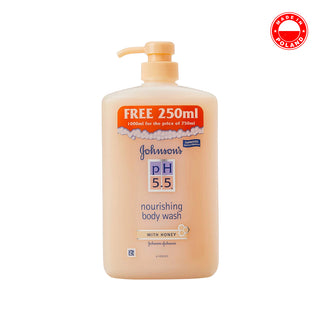 Johnson's Ph 5.5 Body wash with Honey 1L