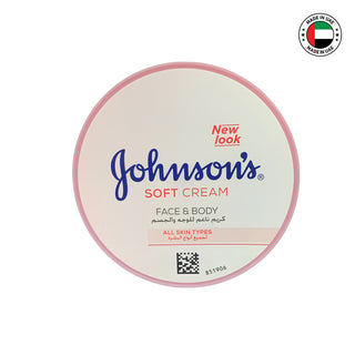 Johnson's Soft Cream Face & Body 200ml