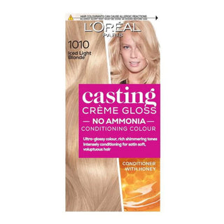 L'Oreal Casting Creme Gloss No Ammonia Hair Colour 1010 Iced Light Blonde