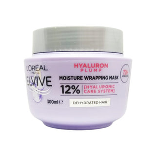 L'Oréal Elvive Hyaluron Plump Moisture Wrapping Mask For Dehydrated Hair 300ml