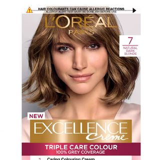 L'Oreal Excellence Permanent Hair Colour 7 Natural Dark Blonde