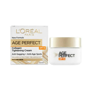 L'Oreal Paris Age Perfect Collagen Tightening Cream SPF15 50ml For age 50+