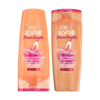 L'Oreal Paris Elvive Dream Lengths Long Hair Shampoo 400ml & Conditioner 300ml