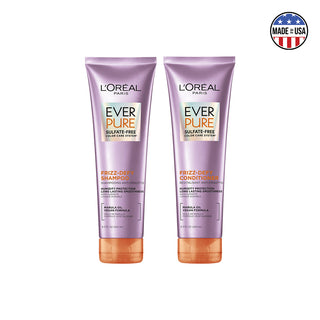 L'Oreal Paris Ever Pure Sulfate Free Frizz - Defy Shampoo & Conditioner 250ml