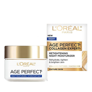 L'Oreal Paris Skin Care Age Perfect Collagen Expert Retightening Night Cream 50ml 50+