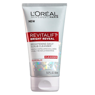L'Oreal Paris Skincare Revitalift Bright Reveal Facial Scrub Cleanser 150ml