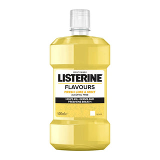 Listerine Flavours Lime & Mint Alcohol Free Mouth Wash 500ml