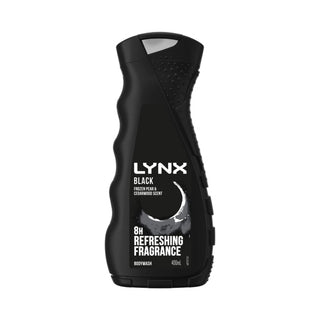 Lynx Black 8h Refreshing Fragrance Body Wash 400ml - AU