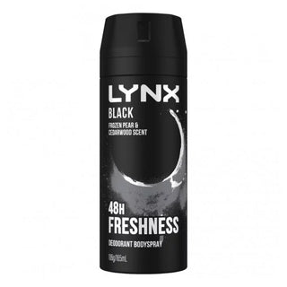 Lynx Black 48h Freshness Deodorant Body Spray 165ml