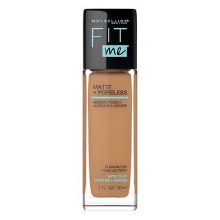 Maybelline New York Fit Me Matte + Poreless Liquid Foundation for Normal to Oily Skin 30ml