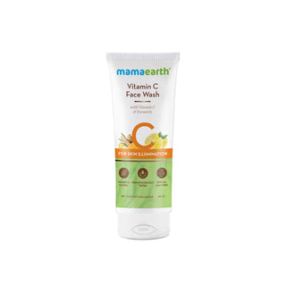 Mamaearth Vitamin C & Turmeric Face Wash for Skin Illumination 80ml