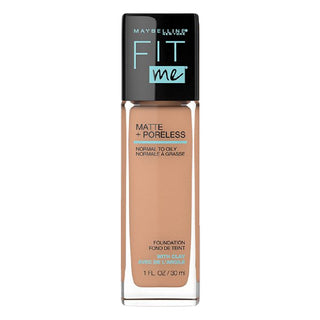 Maybelline New York Fit Me Matte + Poreless Liquid Foundation for Normal to Oily Skin 30ml