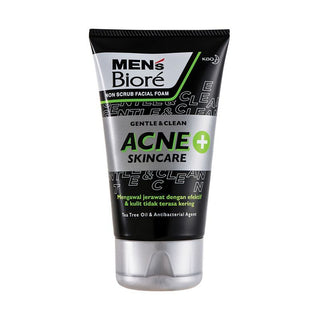 Men's Biore Facial Foam Acne Skincare 100g