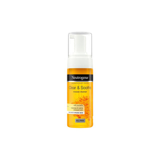 Neutrogena Clear & Soothe Oil Free Mousse Cleanser 150ml