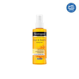 Neutrogena Clear & Soothe Toning Mist with Turmeric 125ml