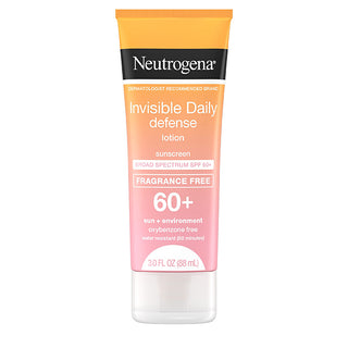 Neutrogena Invisible Daily Defense Fragrance-Free Sunscreen Lotion SPF 60+