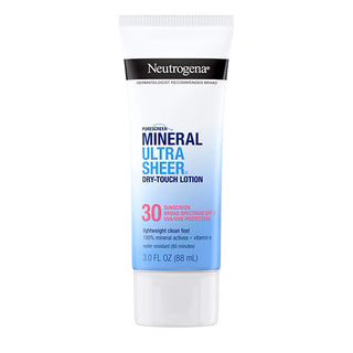 Neutrogena Mineral UltraSheer Dry-Touch SPF 30 Sunscreen Lotion