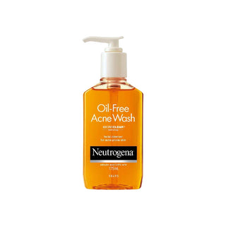 Neutrogena Oil -Free Acne Wash Facial Cleanser For Acne Prone  Skin 175ml
